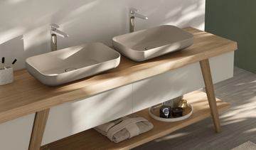 ALTINO - Countertop ceramic washbasin by Gruppo Geromin - view 3